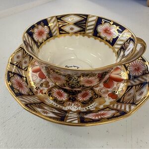 Antique Aynsley Porcelain Teacup and Saucer